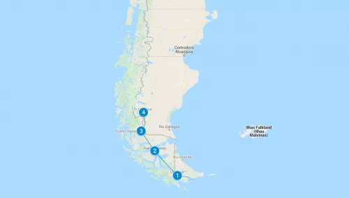 Roteiro pela Patagônia: Argentina e Chile de carro  Viagens rodoviárias,  Patagônia, Argentina e chile